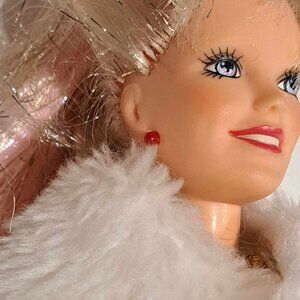 Glitter and gold Jem from Jem and the holograms with accessories